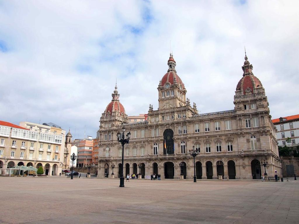 Hotel Santa Catalina By Bossh Hotels A Coruña Exterior foto